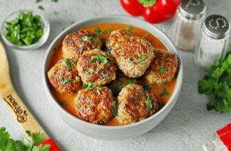 Фрикадельки з кабачками - рецепт приготування