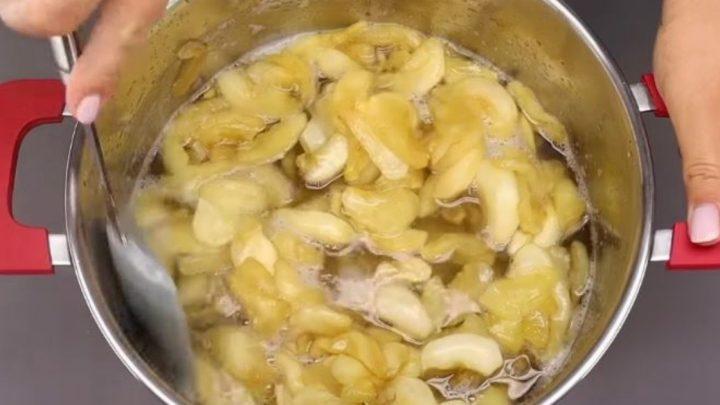 Яблучні часточки в сиропі на зиму “як мармелад”
